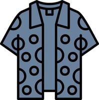 design de ícone criativo de camisa vetor