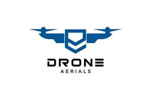 modelo de design de logotipo de drone letra e. vetor de ícone de drone de fotografia. design criativo. ilustração