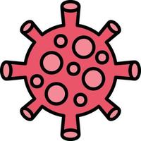 design de ícone criativo de coronavírus vetor