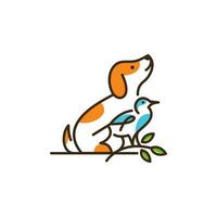 designs de logotipo de animais e animais de estimação vetor