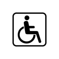 pessoas usando design de vetor de ícone de cadeira de rodas