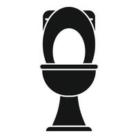 vetor simples de ícone de banheiro. cano de água