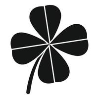 vetor simples do ícone do trevo celta. sorte irlandesa