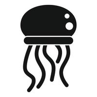 vetor simples de ícone de medusa. medusa
