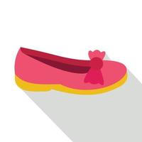 ícone de sapato, estilo simples vetor