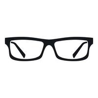 ícone de óculos, estilo simples vetor