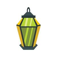 ícone de lanterna, estilo simples vetor