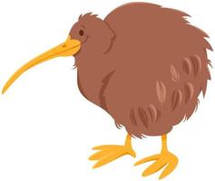 pássaro kiwi desenho animado animal personagem vetor