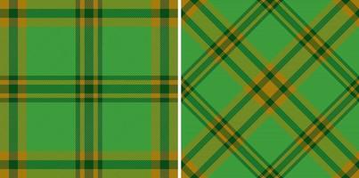 tartan de tecido de textura. xadrez de fundo vetorial. verifique o padrão têxtil sem costura. vetor