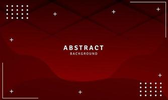 fundo futurista vermelho escuro abstrato com efeito zero, design elegante e moderno vetor