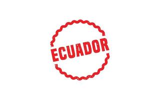 borracha de carimbo do equador com estilo grunge em fundo branco vetor