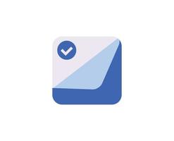 vetor de logotipo de proibição de e-mail ou mensagem devolvida