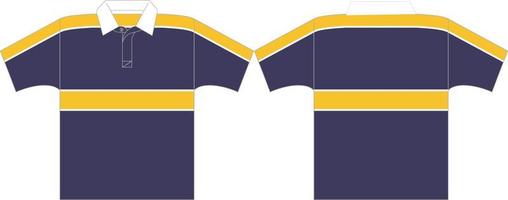 camisa pólo, camisetas, camisa de rugby. tempelates, design vetorial download grátis vetor