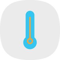 design de ícone de vetor vazio de termômetro