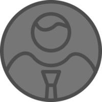 design de ícone de vetor de gravata de usuário