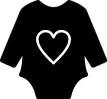 design de ícone de vetor de roupas de bebê