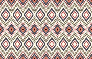 ikat padrão design.eethnic ikat padrão oriental africano americano Indonésia, Ásia, motivo asteca têxtil e bohemian.design para fundo, papel de parede, tapete de impressão, tecido, batik .vector padrão ikat. vetor