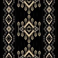 ikat padrão design.eethnic ikat padrão oriental africano americano Indonésia, Ásia, motivo asteca têxtil e bohemian.design para fundo, papel de parede, tapete de impressão, tecido, batik .vector padrão ikat. vetor