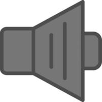 design de ícone de vetor de volume