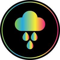 design de ícone de vetor de chuva