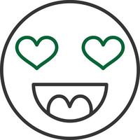 design de ícone criativo emoji vetor