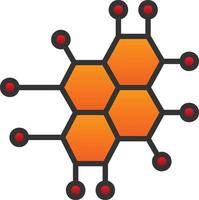 design de ícone de vetor de nanotecnologia