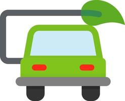 design de ícone de vetor de carro ecológico