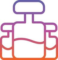 design de ícone de vetor de frascos