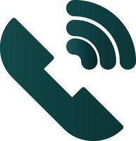 design de ícone de vetor de chamada