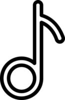 design de ícone de vetor de música