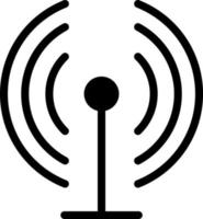 design de ícone de vetor de antena