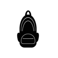 logotipo da mochila escolar vetor