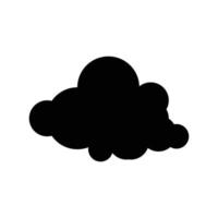 vetor do logotipo da nuvem
