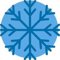 design de ícone de vetor de floco de neve