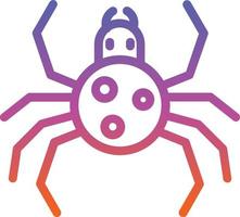 design de ícone de vetor de aranha