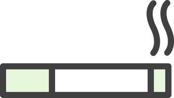 design de ícone vetorial de fumar vetor
