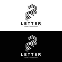 logotipo da letra r, símbolo do alfabeto vetorial, design para logotipos de marcas com letra inicial vetor