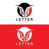 logotipo da letra t, vetor de estilo de letra moderno, design adequado para marcas de produtos com letra t