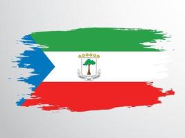bandeira da guiné equatorial vetor