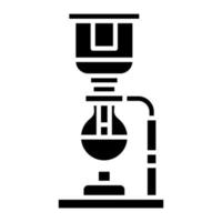 ícone de glifo de sifão vetor