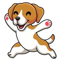 desenho de cachorro beagle bonitinho vetor
