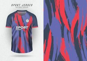 maquete de fundo para camisetas esportivas, camisetas, camisetas de corrida, padrão de pincel roxo e rosa vetor