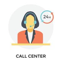call center moderno vetor