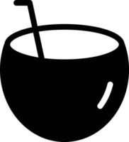 ilustração vetorial de bebida de coco em ícones de símbolos.vector de qualidade background.premium para conceito e design gráfico. vetor