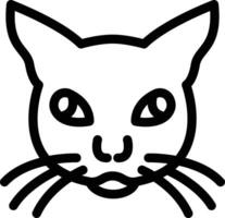 ilustração vetorial de gato em ícones de símbolos.vector de qualidade background.premium para conceito e design gráfico. vetor