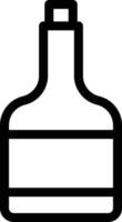 ilustração vetorial de garrafa de vinho em ícones de símbolos.vector de qualidade background.premium para conceito e design gráfico. vetor