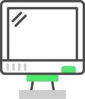 design de ícone criativo de computador vetor