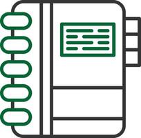 design de ícone criativo de notebook vetor