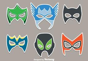 Vetores de máscara de super-heróis