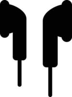 ilustração vetorial de fone de ouvido em ícones de símbolos.vector de qualidade background.premium para conceito e design gráfico. vetor